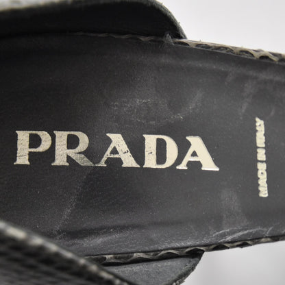 Prada Python Skin Heels 38 5 of 6