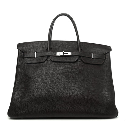 Hermes Togo Birkin 40 Chocolate 1 of 9