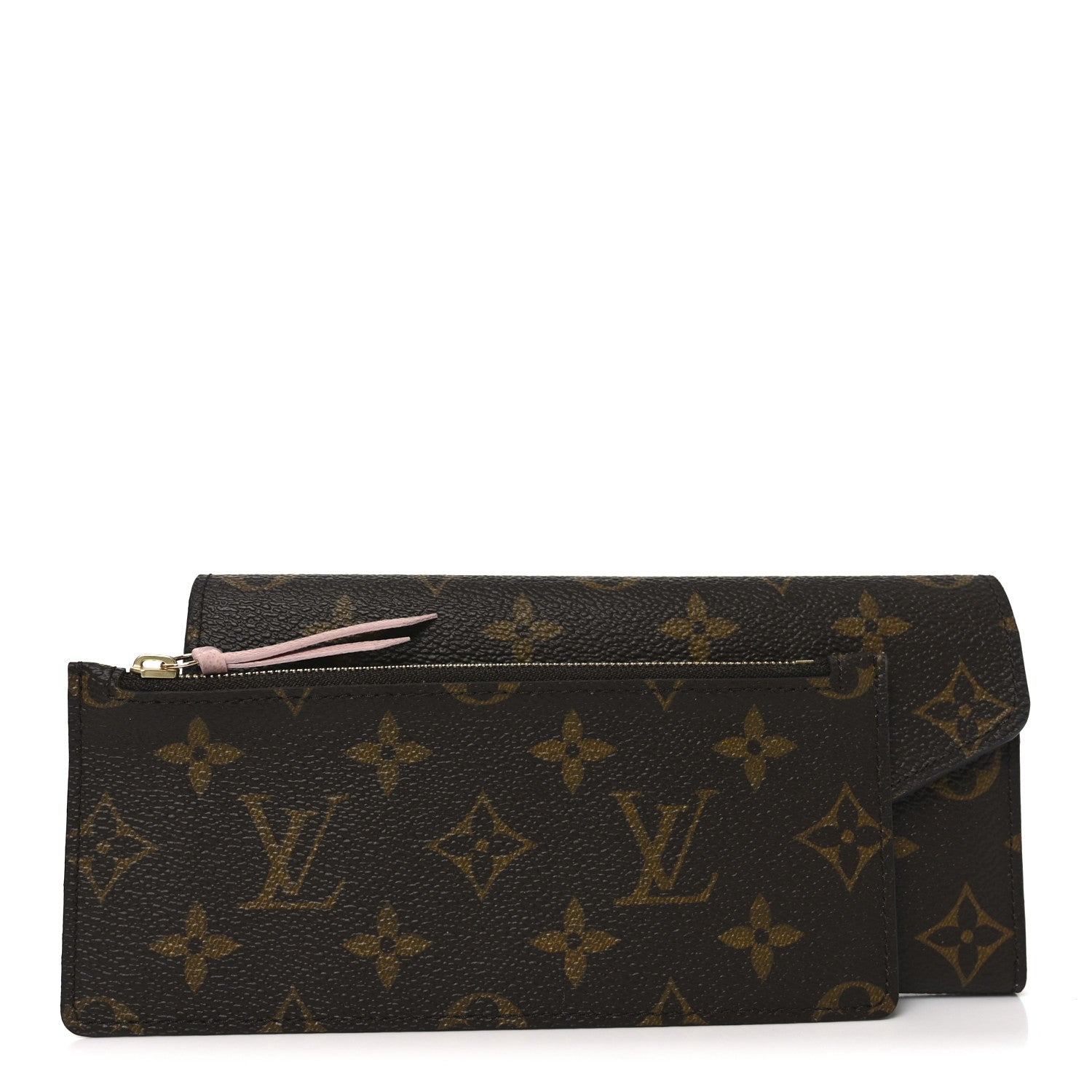 Louis Vuitton Monogram Josephine Wallet Rose Ballerine 3 of 7