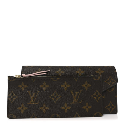 Louis Vuitton Monogram Josephine Wallet Rose Ballerine 3 of 7