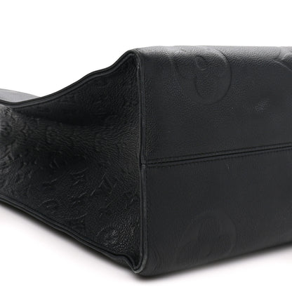 Louis Vuitton Empreinte Monogram Giant Onthego GM Black 7 of 8