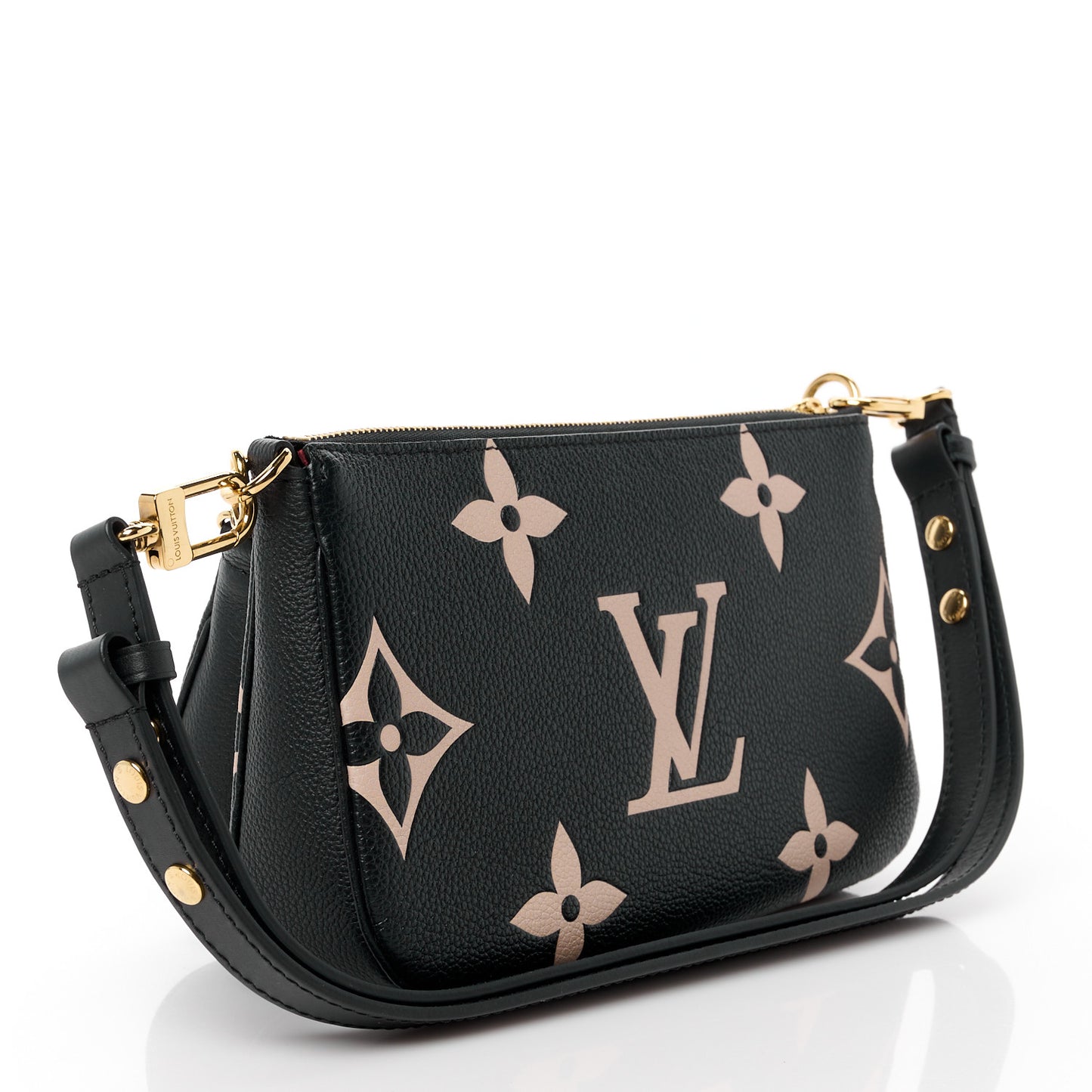 Empreinte Monogram Giant Multi Pochette Accessories Black Beige