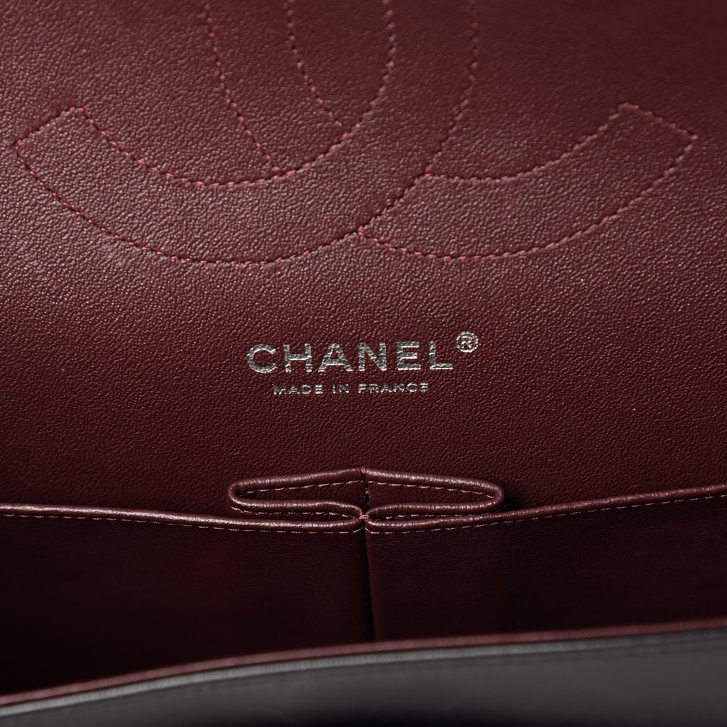 Chanel Lambskin Quilted Jumbo Double Flap Black 7 of 13