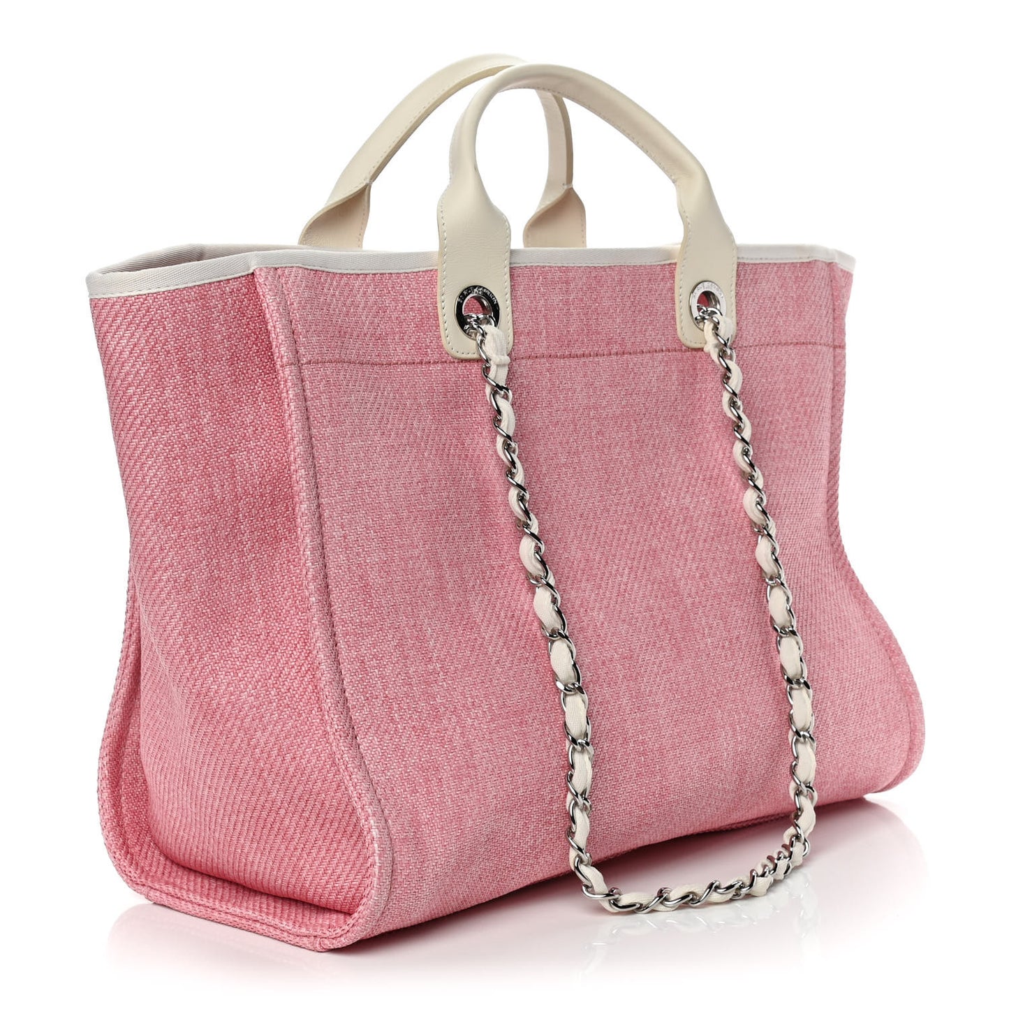 Canvas Medium Deauville Tote Pink