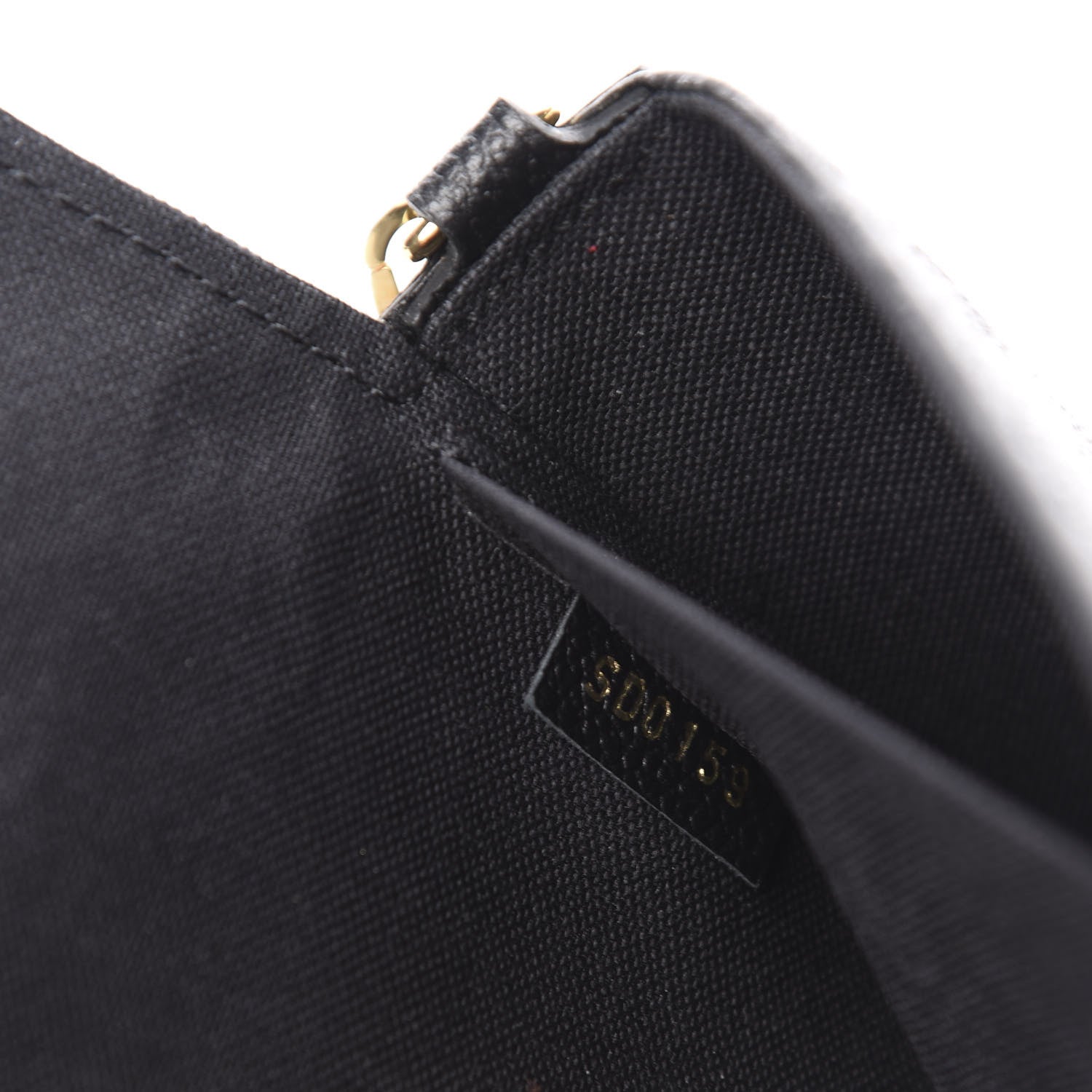 Louis Vuitton Empreinte Pochette Felicie Chain Wallet Black 8 of 11