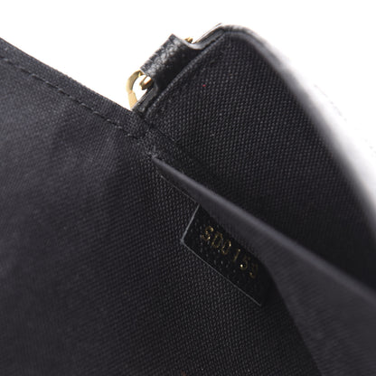 Louis Vuitton Empreinte Pochette Felicie Chain Wallet Black 8 of 11