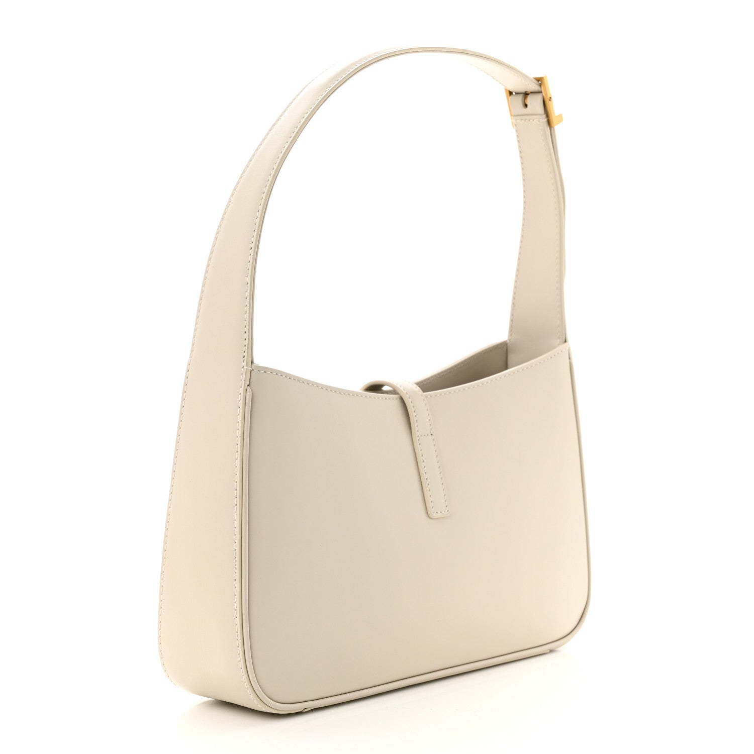 Saint Laurent Smooth Calfskin Le 5 A 7 Hobo Crema Soft 3 of 11