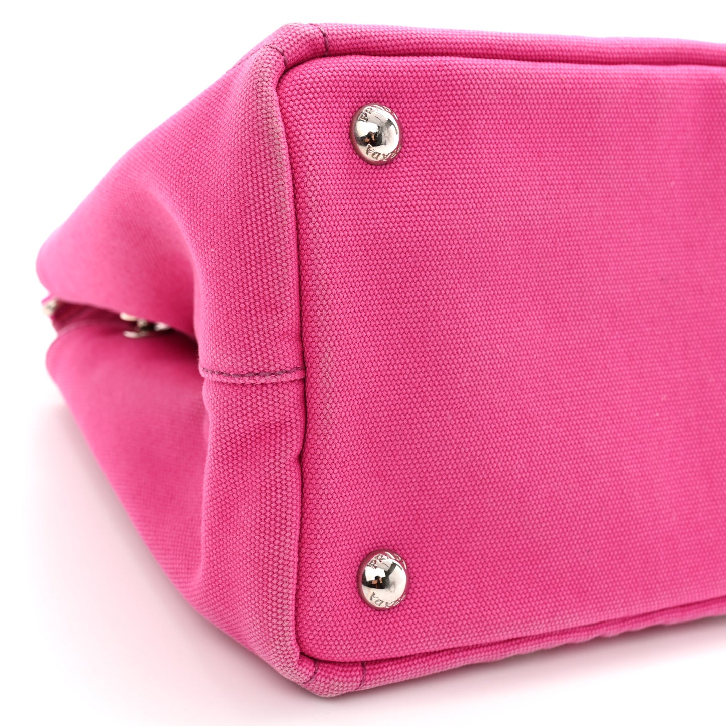 Canvas Grommet Canapa Tote Pink