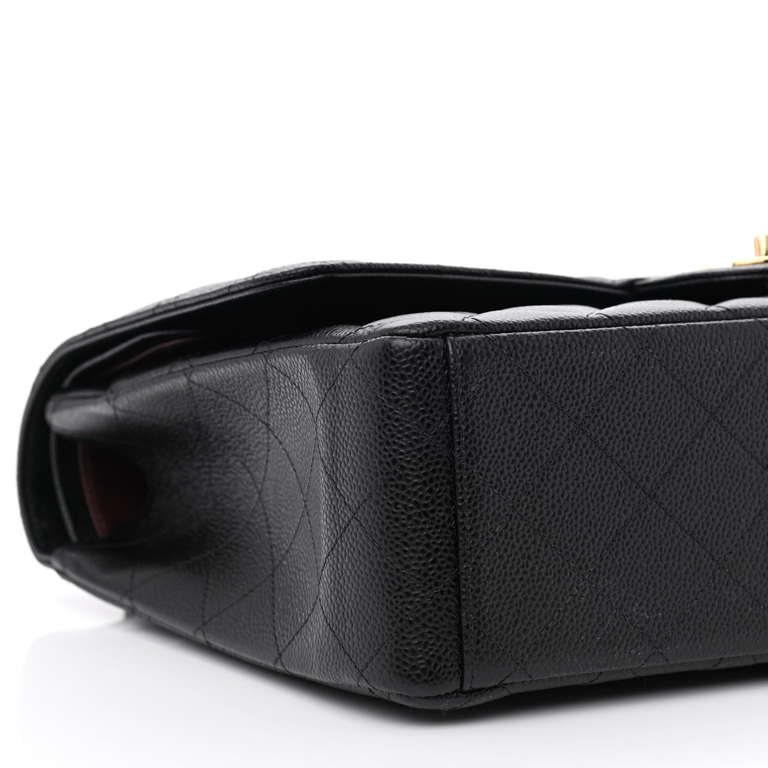 Chanel Caviar Quilted Maxi Double Flap Black 9 of 10