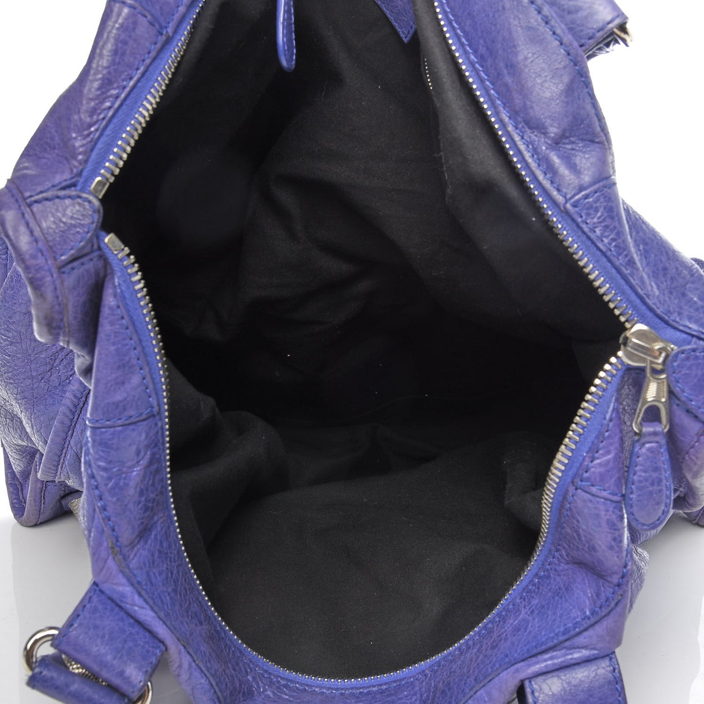 Agneau Giant 21 Silver Hardware Weekender Bleu Lavande