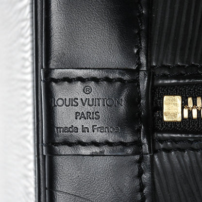 Louis Vuitton Epi Alma PM Black 6 of 12