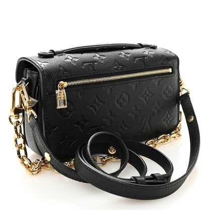 Louis Vuitton Empreinte Pochette Metis East West Black 3 of 9