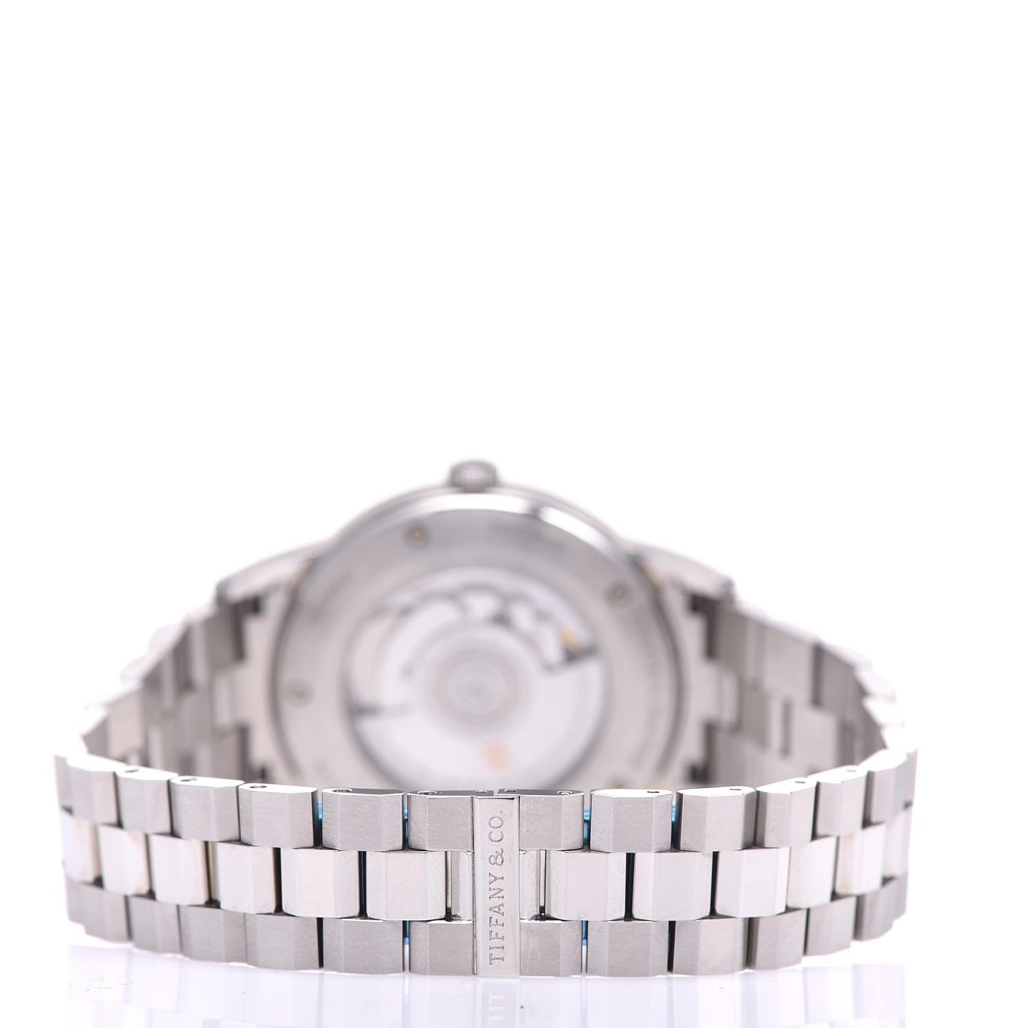 Tiffany Stainless Steel 40mm CT60 3-Hand Automatic Watch Grey 5 of 9