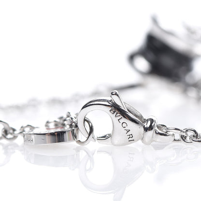 Bulgari Sterling Silver Black Ceramic Save the Children Bracelet SM 4 of 8