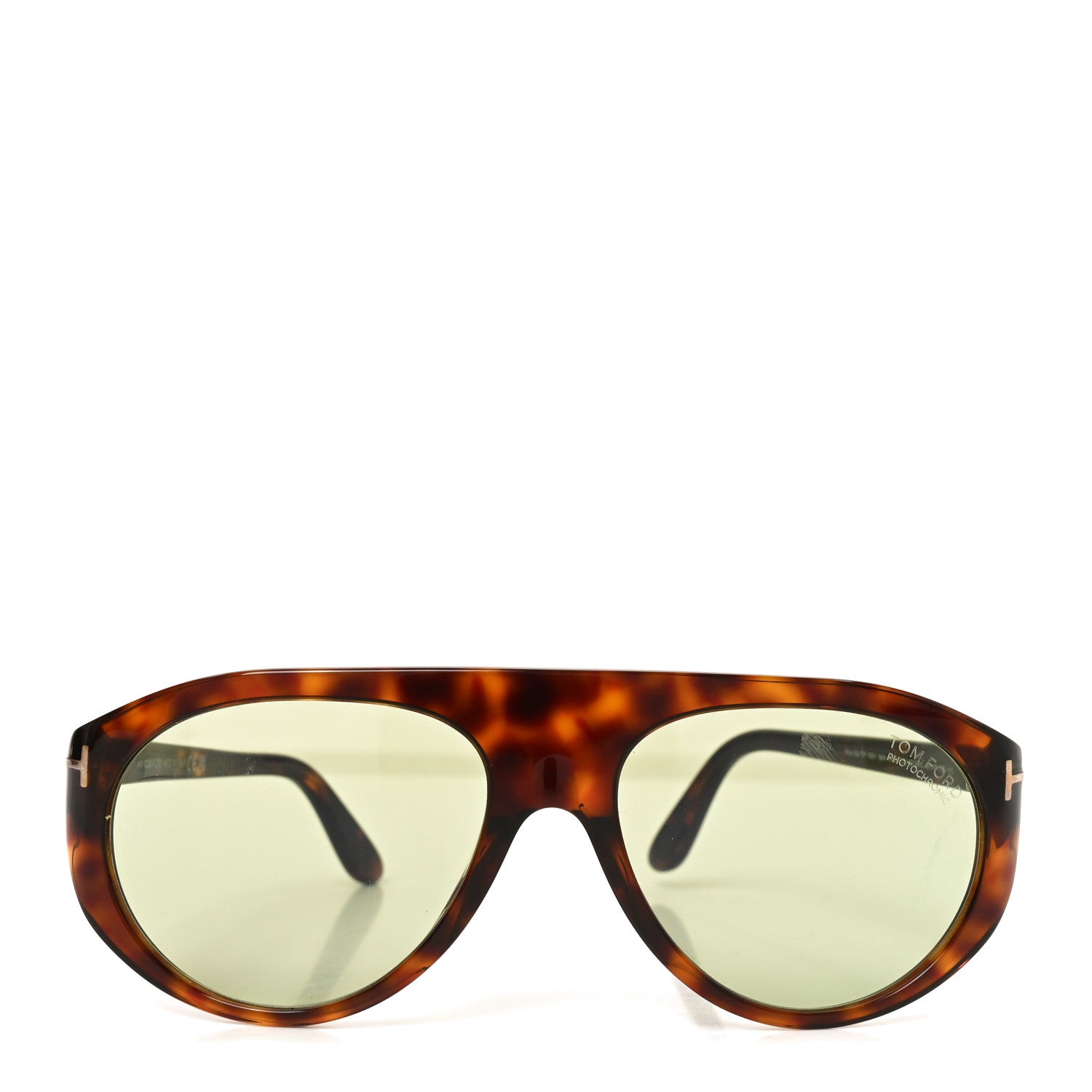 Tom Ford Rex-02 Aviator Sunglasses TF1001 Tortoise 2 of 7