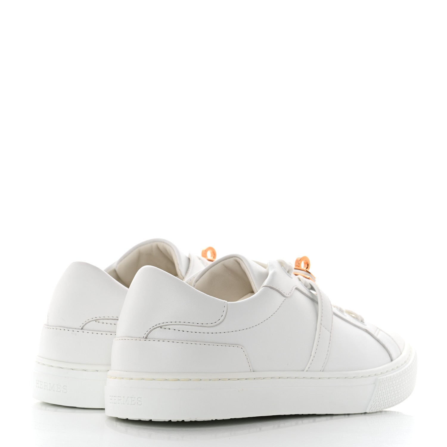 Hermes Calfskin Day Sneakers 36 White 4 of 10