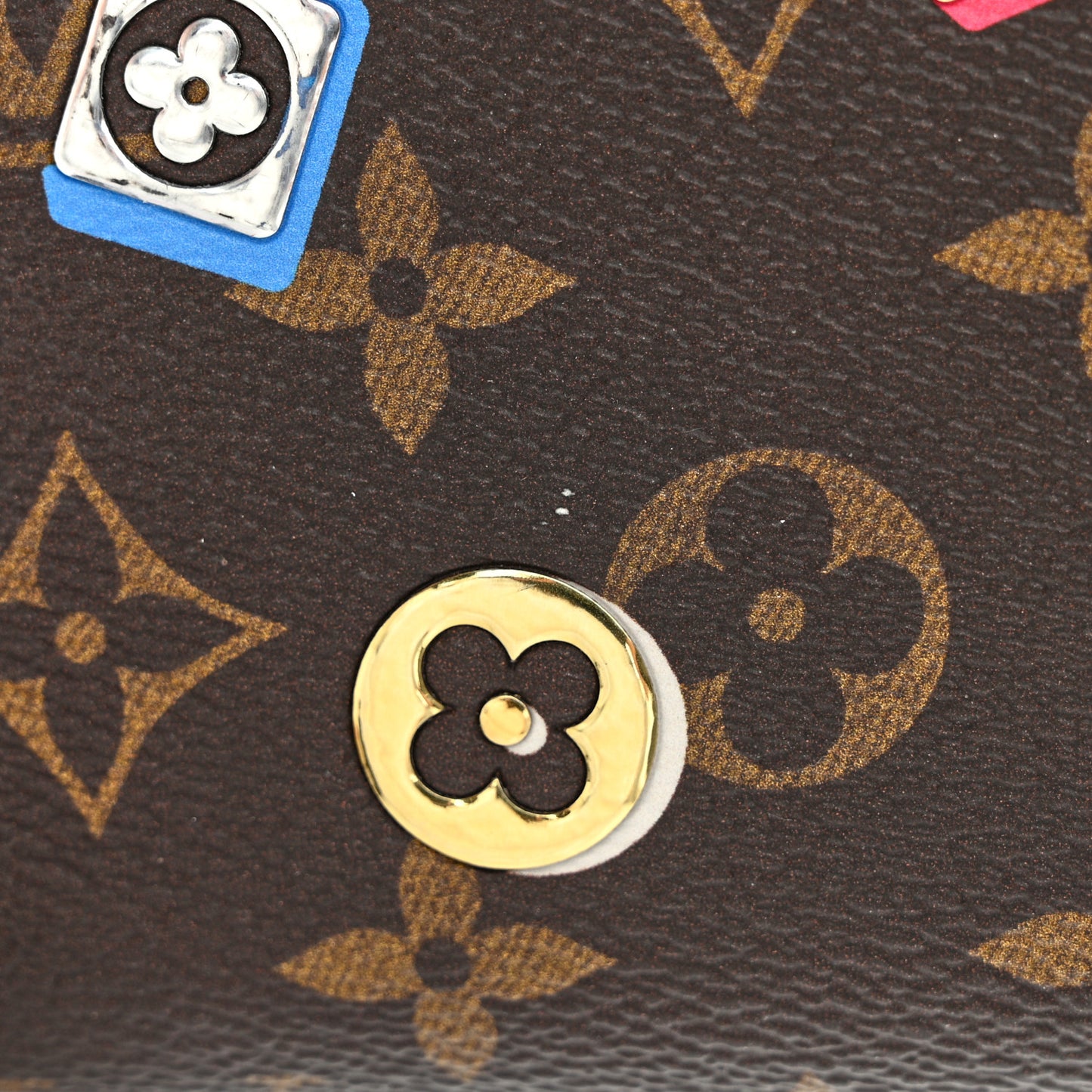 Monogram LV Love Lock Zippy Wallet