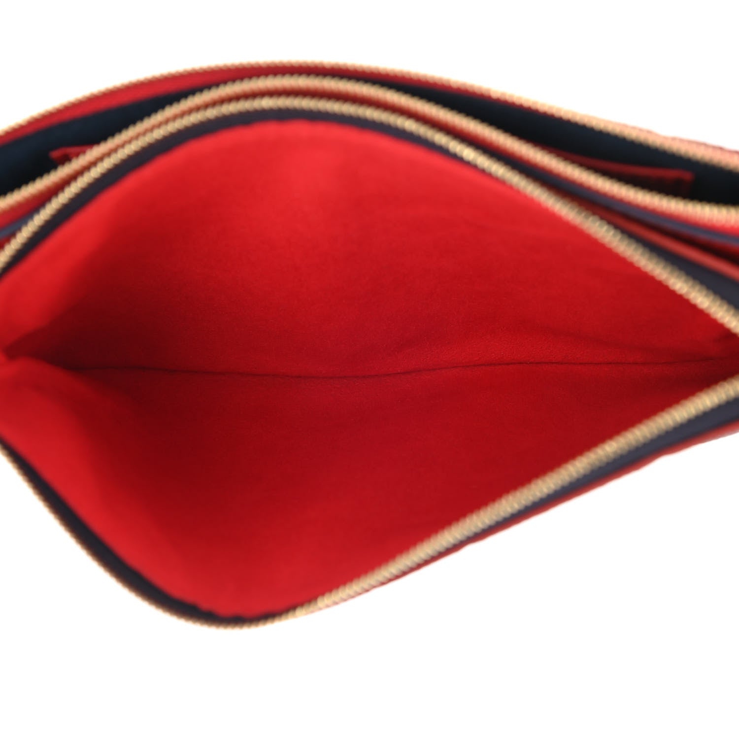 Louis Vuitton Empreinte Double Zip Pochette Marine Rouge 6 of 9