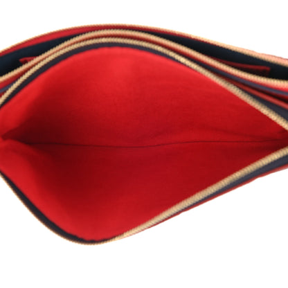 Louis Vuitton Empreinte Double Zip Pochette Marine Rouge 6 of 9