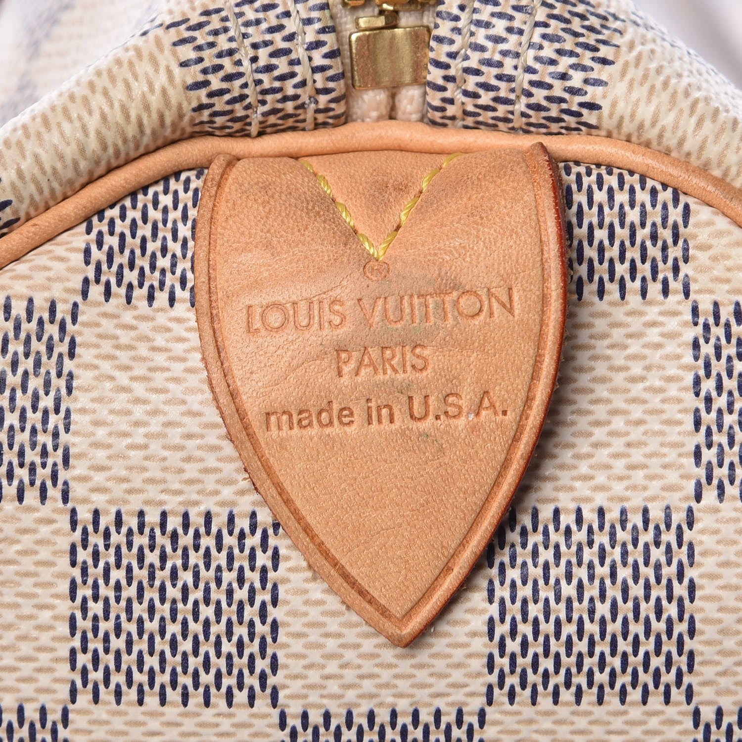 Louis Vuitton Damier Azur Speedy 30 6 of 11