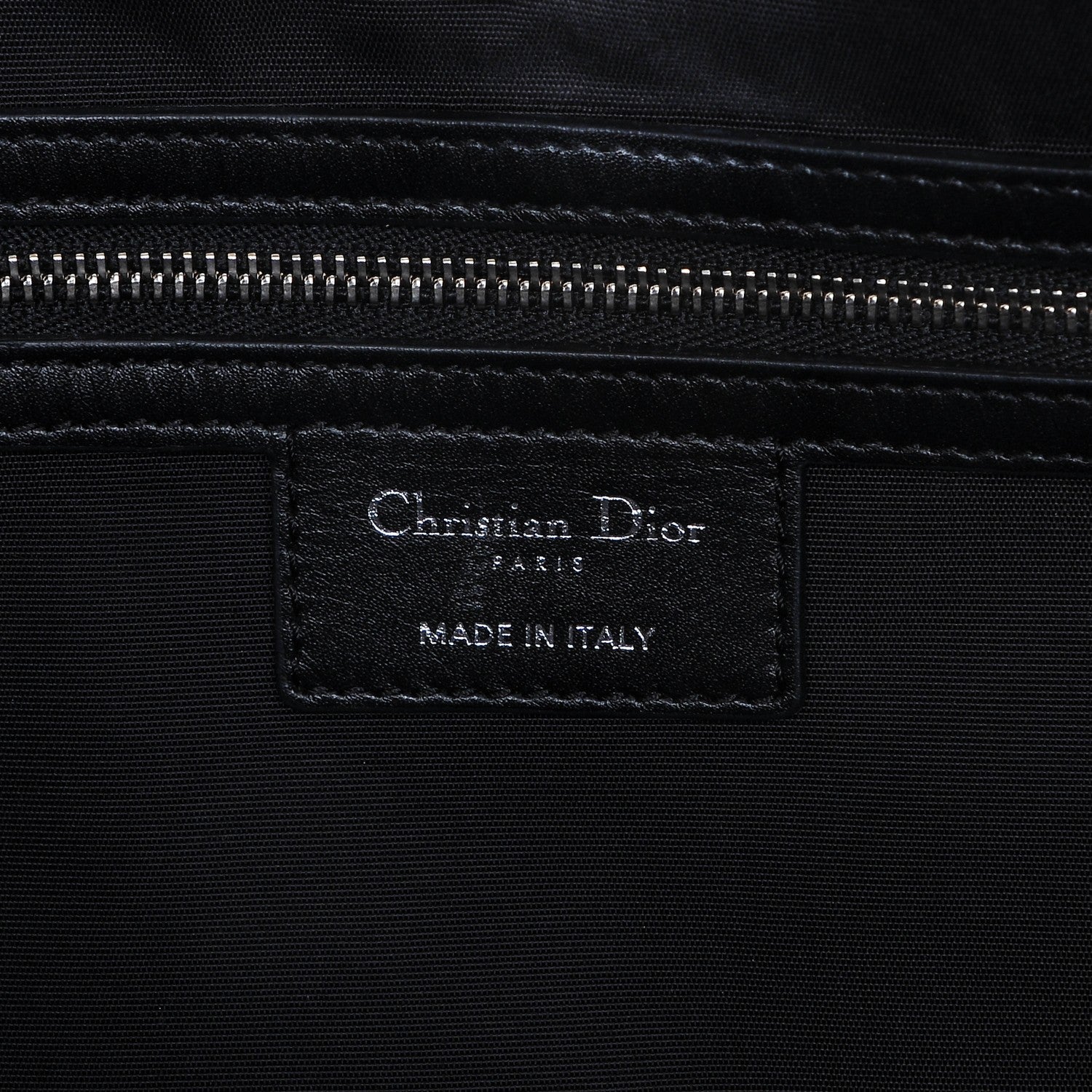Christian Dior Coated Canvas Cannage Medium Panarea Tote Black 6 of 6