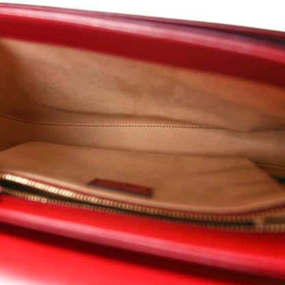 Gucci Azalea Calfskin Horsebit 1955 Shoulder Bag New Cherry Red 5 of 11