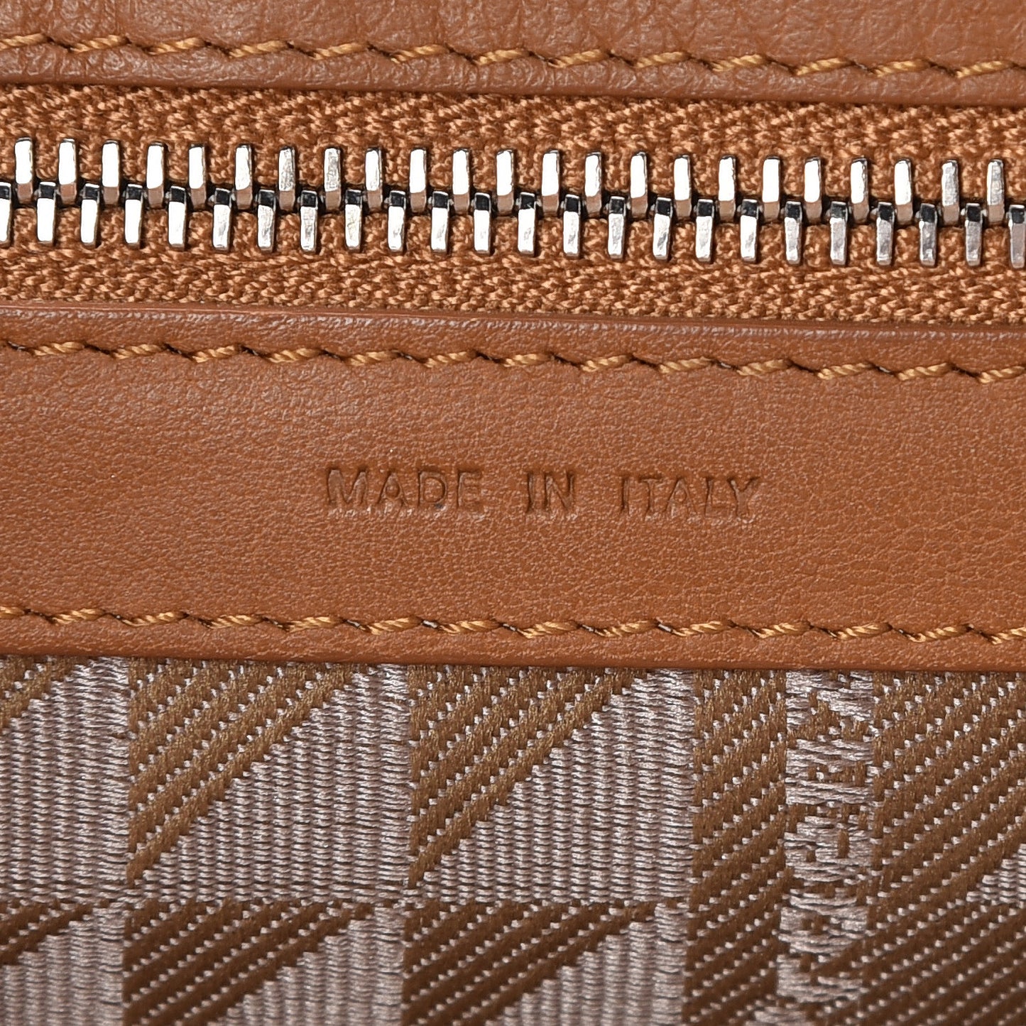 Calfskin PS11 Classic Shoulder Bag Caramel