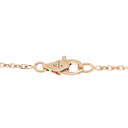 Van Cleef & Arpels 18K Rose Gold 16 Motifs Sweet Alhambra Necklace 4 of 6
