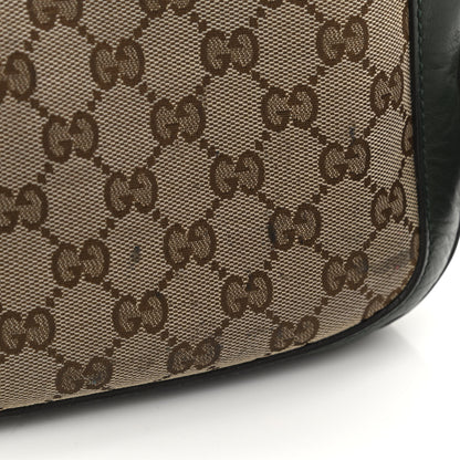 Gucci Monogram Calfskin Medium Lady Web Shoulder Bag Beige Green 16 of 16