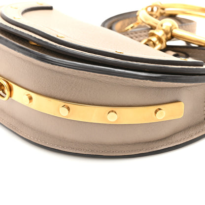 Chloe Calfskin Small Nile Bracelet Minaudiere Bag Motty Grey 9 of 9