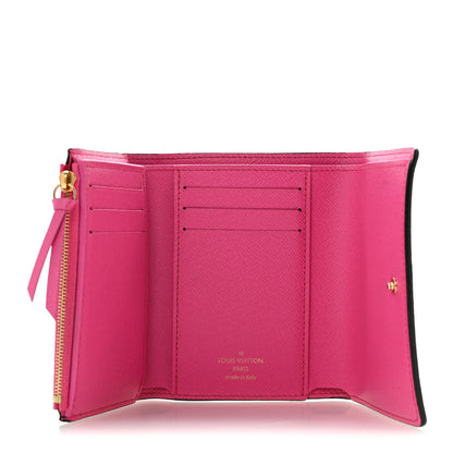Louis Vuitton Monogram 2022 Christmas Animation Seoul Victorine Wallet Fuchsia Fuchsia 5 of 8