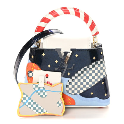 Louis Vuitton LV X ZIPING WANG Calfskin Patchwork Mini Artycapucines Multicolor 3 of 11