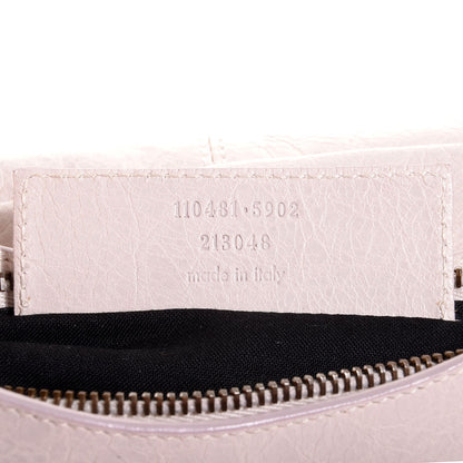 Balenciaga Agneau Classic Hardware Porte Toilette Makeup Clutch Nacre 8 of 10