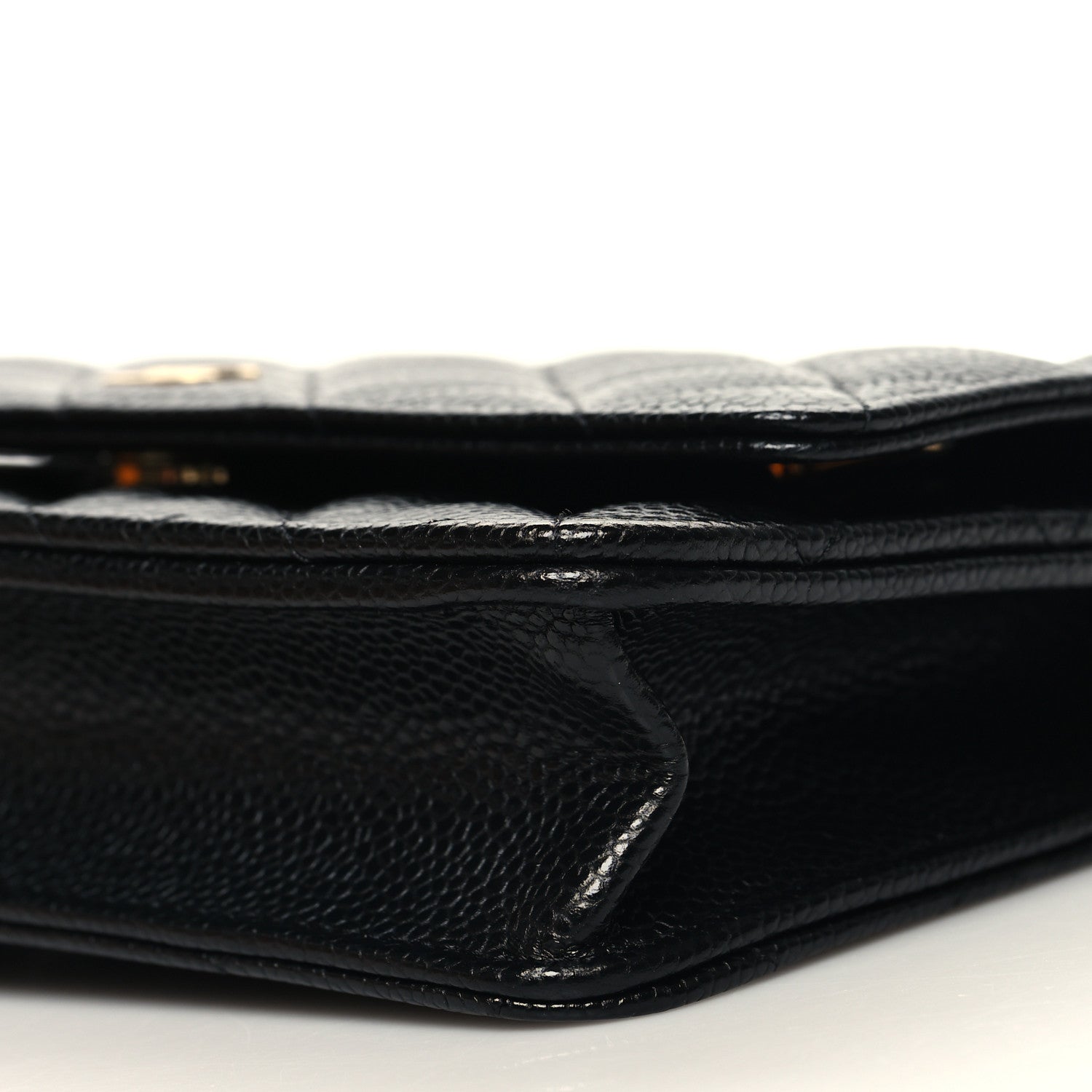 Chanel Caviar Quilted Wallet on Chain WOC Black 11 of 12