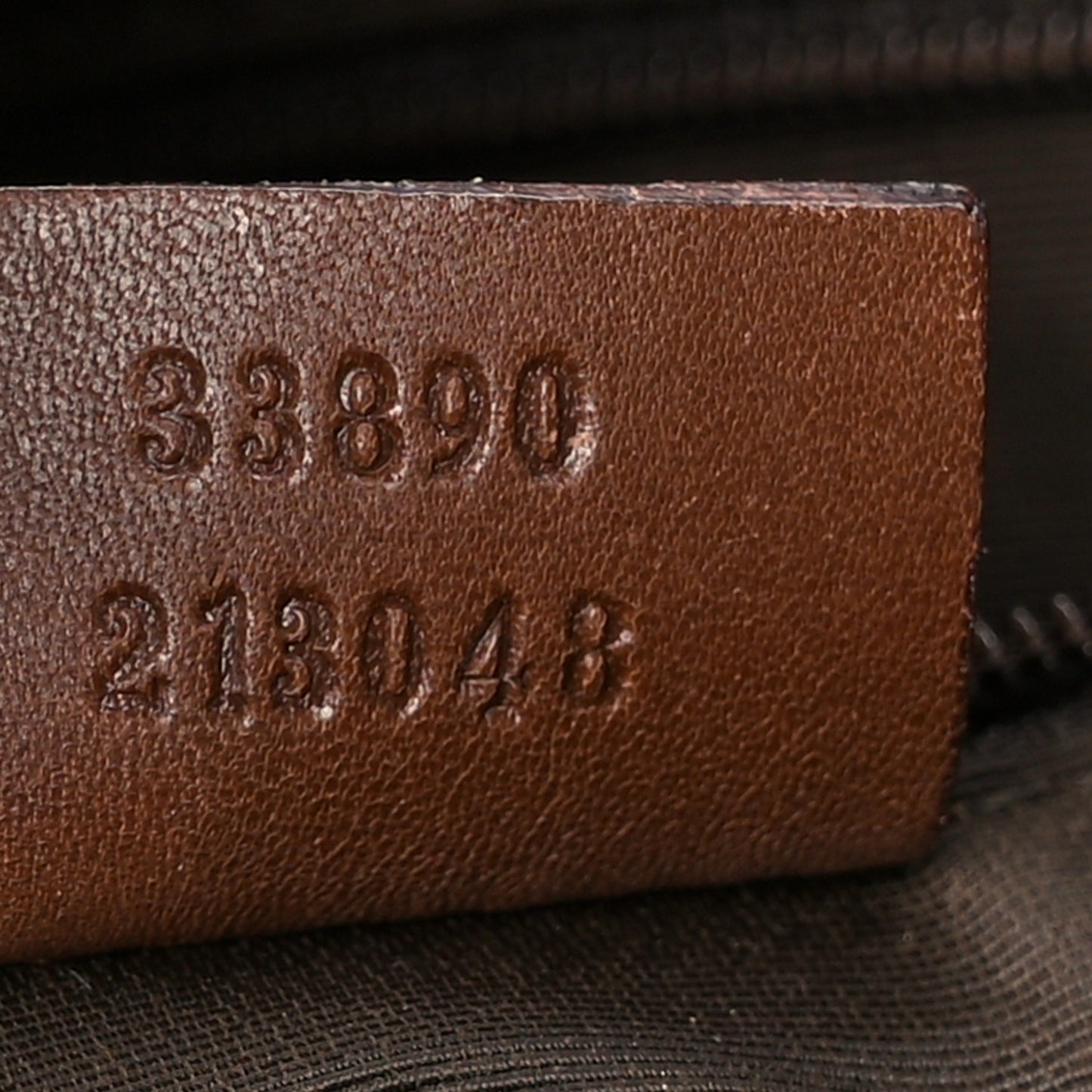 Monogram Tote Brown