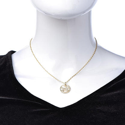 Hermes 18K Yellow Gold Dada Baby Rocking Horse Pendant Necklace 2 of 6