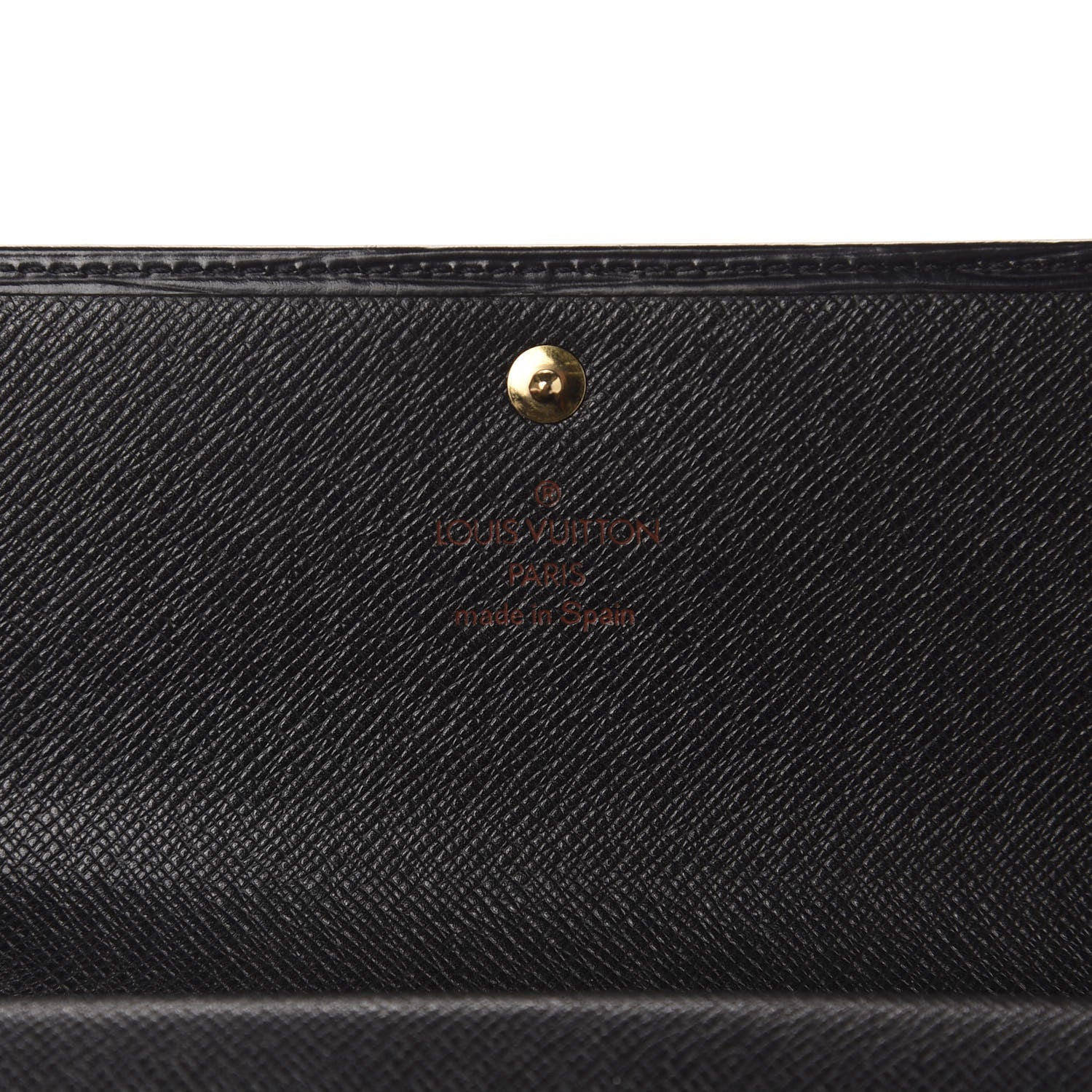 Louis Vuitton Epi Porte Tresor International Wallet Black 7 of 8