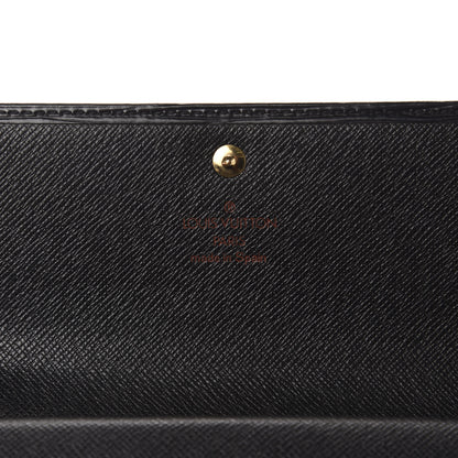 Louis Vuitton Epi Porte Tresor International Wallet Black 7 of 8
