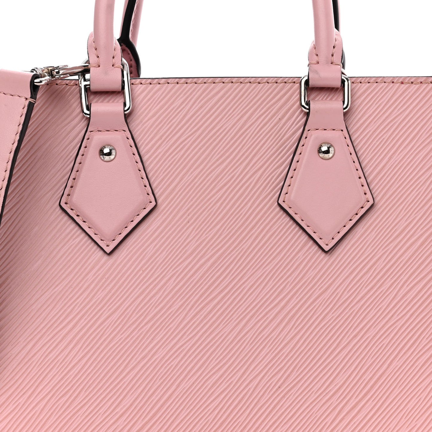 Epi Sac Plat PM Rose Ballerine