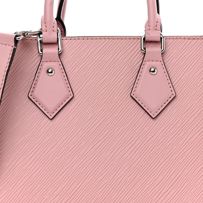 Louis Vuitton Epi Sac Plat PM Rose Ballerine 7 of 9