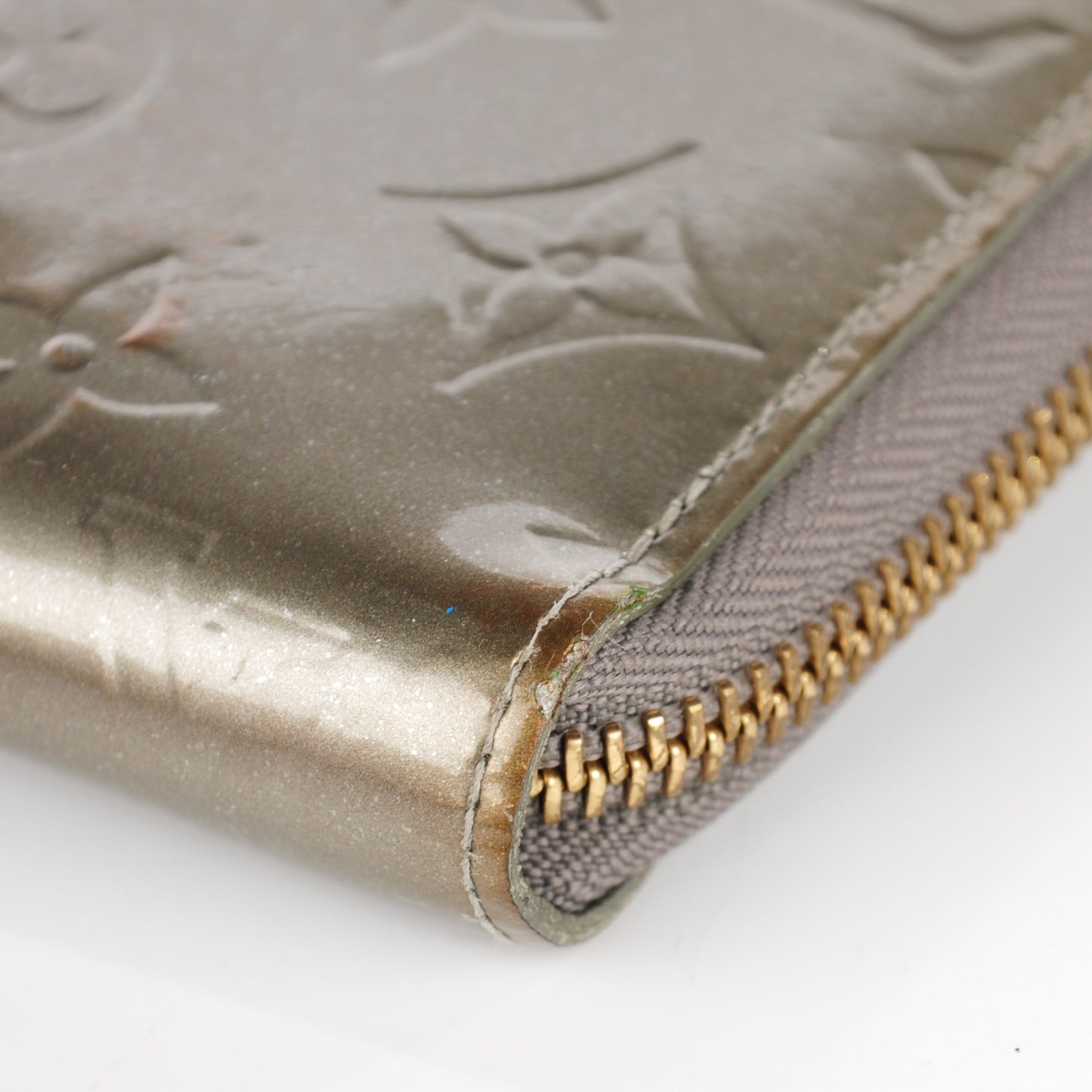 Vernis Zippy Wallet Gris Art Deco