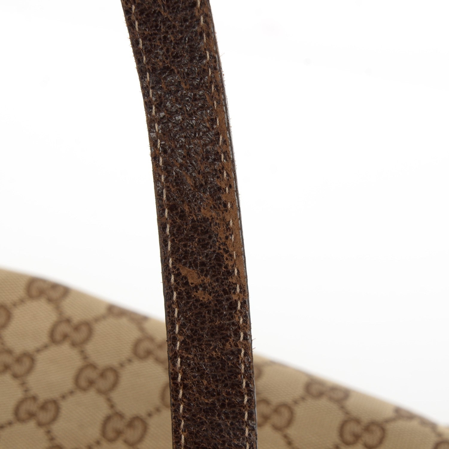 Gucci Monogram Medium Charmy Shoulder Bag Brown 13 of 14