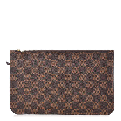 Louis Vuitton Damier Ebene Neverfull MM GM Pochette 1 of 8