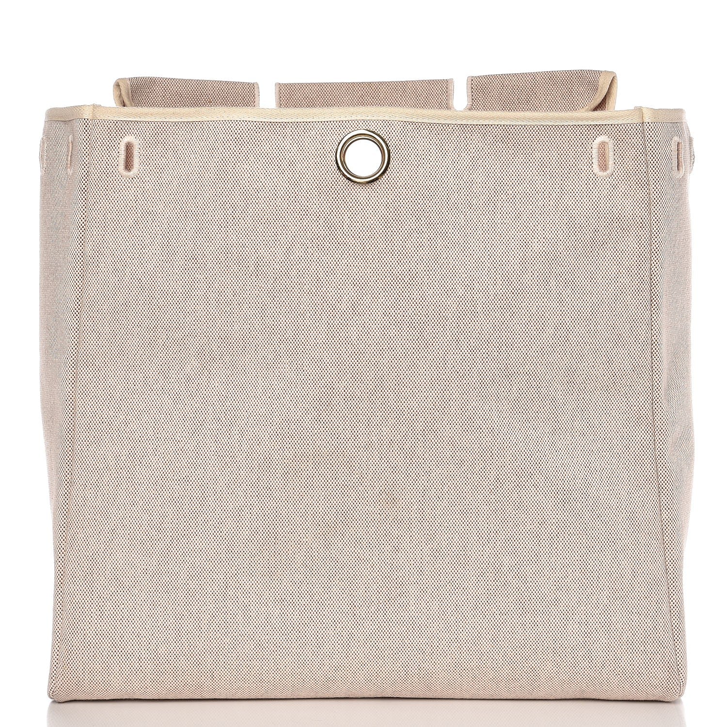 Hermes Toile Vache Calfskin Herbag 2 in 1 36 MM Natural 16 of 22