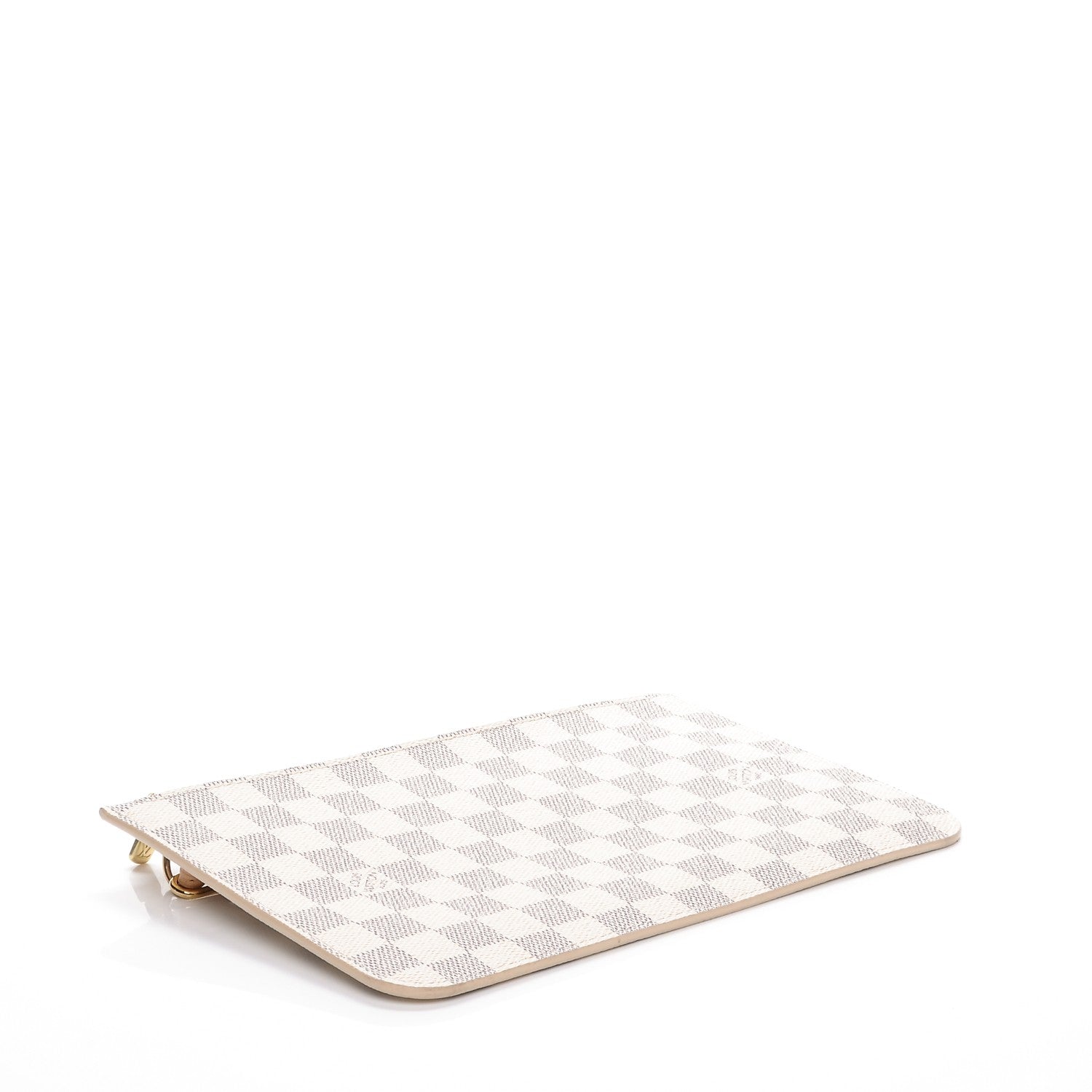 Louis Vuitton Damier Azur Neverfull MM GM Pochette Rose Ballerine 4 of 8