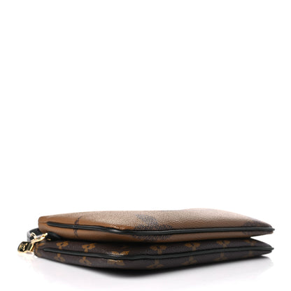Louis Vuitton Reverse Monogram Giant Double Zip Pochette 4 of 10