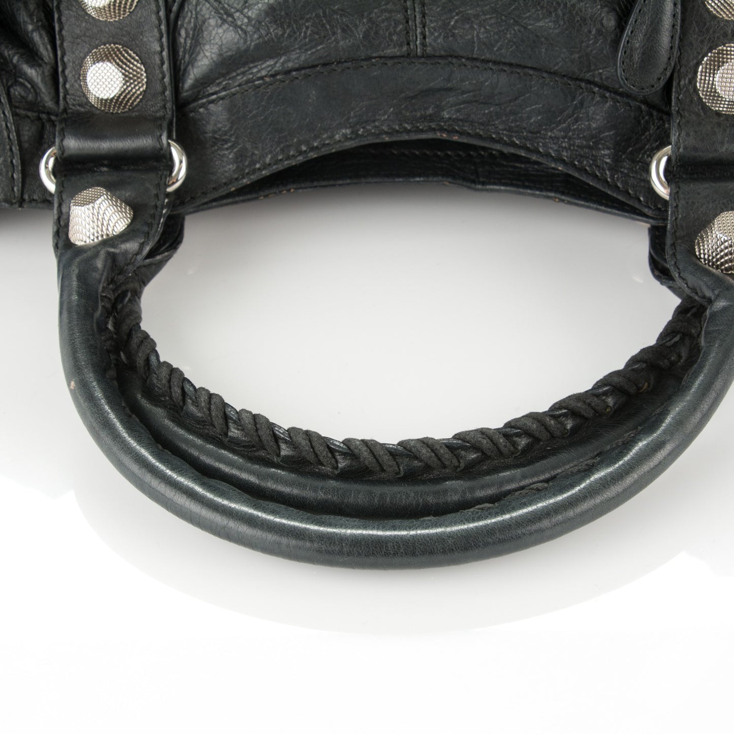 Agneau Giant 21 Silver Hardware Part Time Black