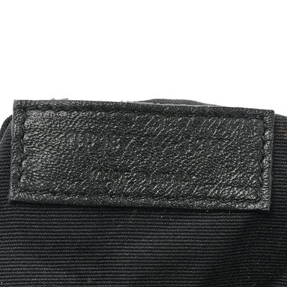 Saint Laurent Canvas Bandana Medium Loulou Chain Satchel Black White 10 of 13