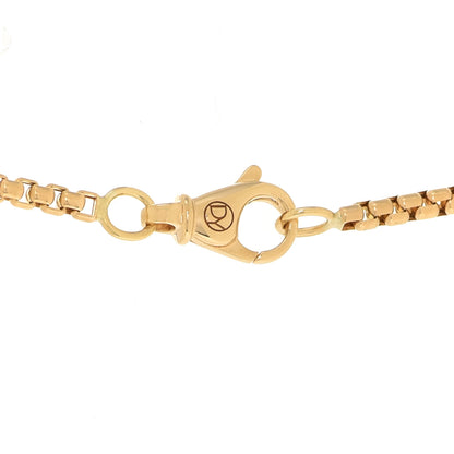 David Yurman 18K Yellow Gold 2.7mm Box Chain Necklace 22" 5 of 5