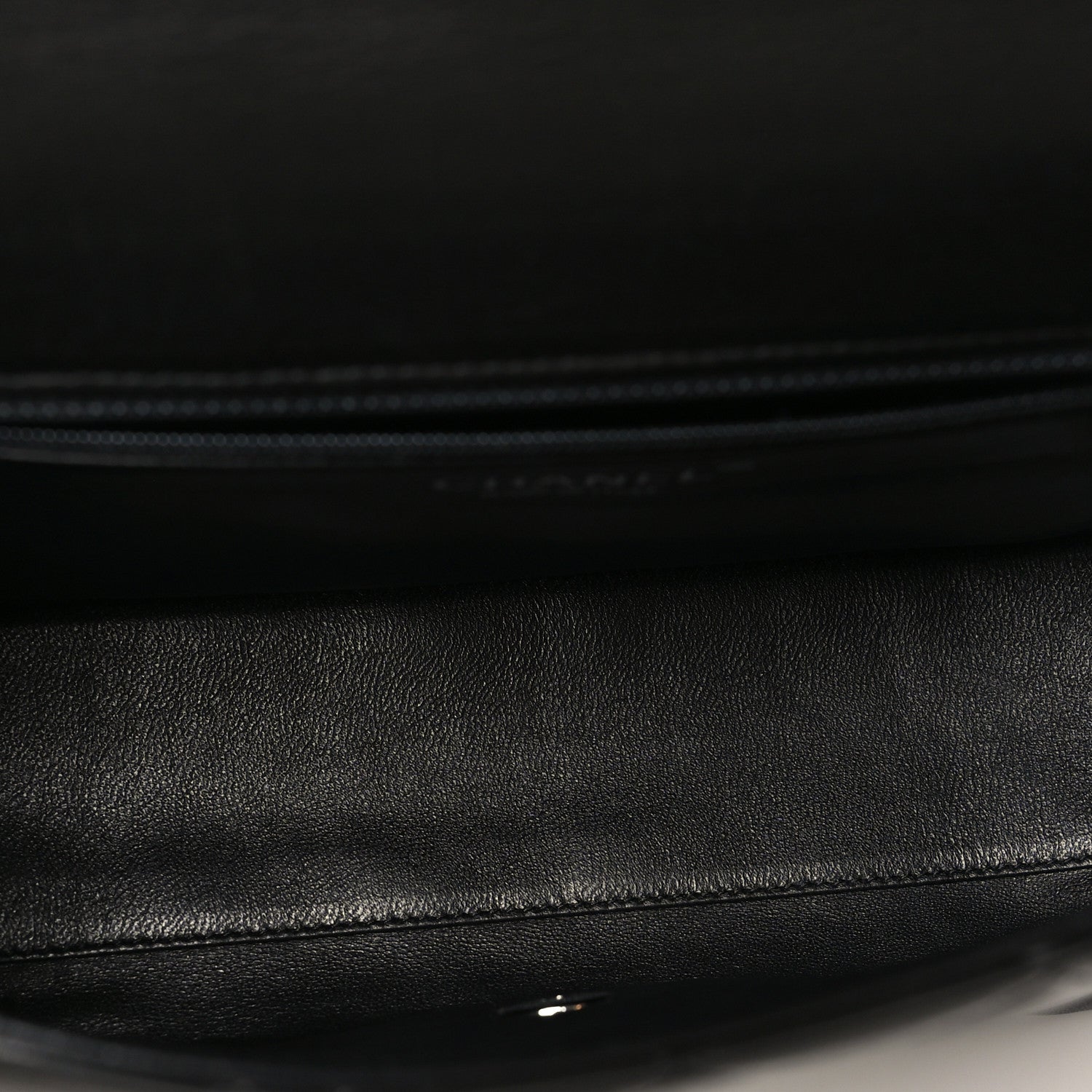 Chanel Lambskin Quilted Medium Kelly Flap Bag Black Black 5 of 10